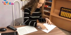 Ученица AMAKids впечатляет скоростью чтения после окончания курса «Либерика»